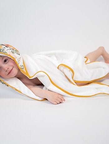 Il mio primo mantello da bagno in cotone e bambù, néo vintage | sevira kids | sevira kids
