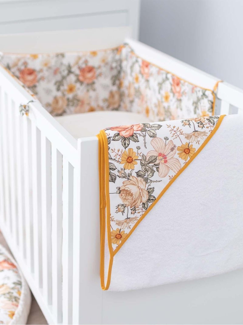 Il mio primo mantello da bagno in cotone e bambù, néo vintage | sevira kids | sevira kids Bianco - Kiabi