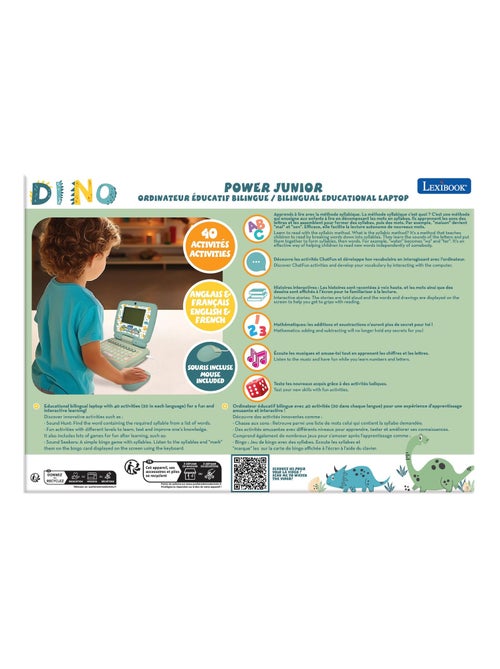 Il mio primo portatile educativo dinausaur (en/fr) - Kiabi Il mio primo portatile educativo dinausaur (en/fr) - Kiabi