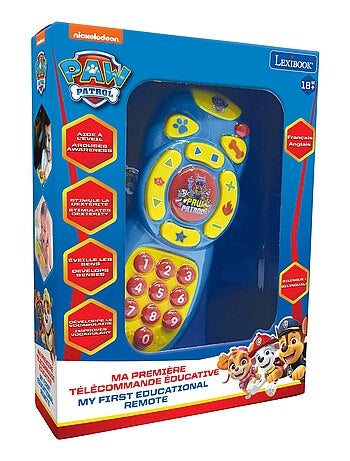Il mio primo telecomando educativo bilingue Paw Patrol FR/EN