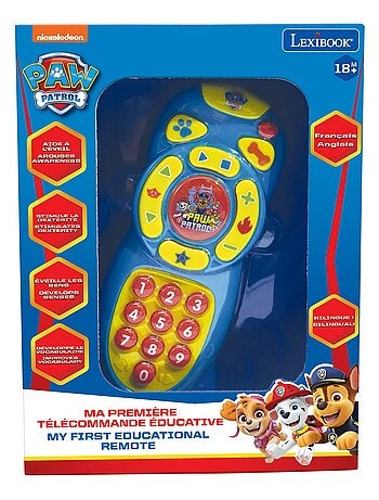 Il mio primo telecomando educativo bilingue Paw Patrol FR/EN
