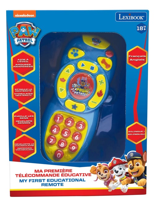 Il mio primo telecomando educativo bilingue Paw Patrol FR/EN - Kiabi