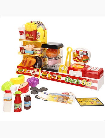 Il mio supermercato di giocattoli con accessori, luci e suoni