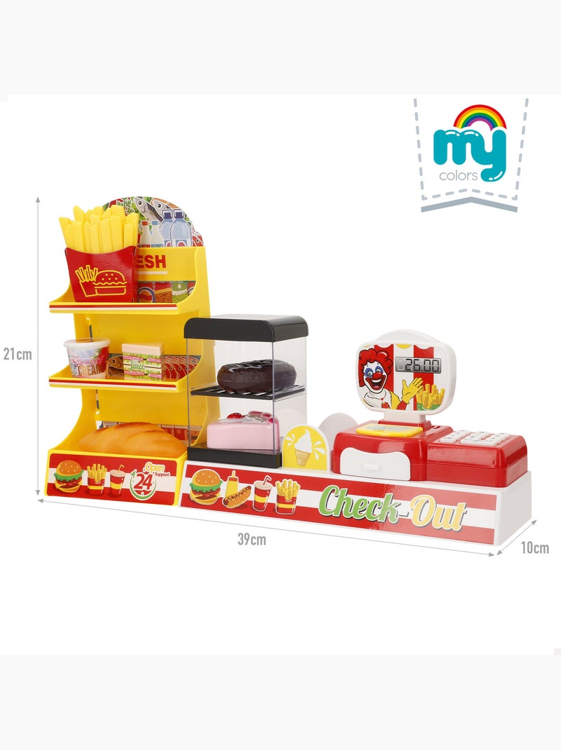 Il mio supermercato di giocattoli con accessori, luci e suoni N/D - Kiabi