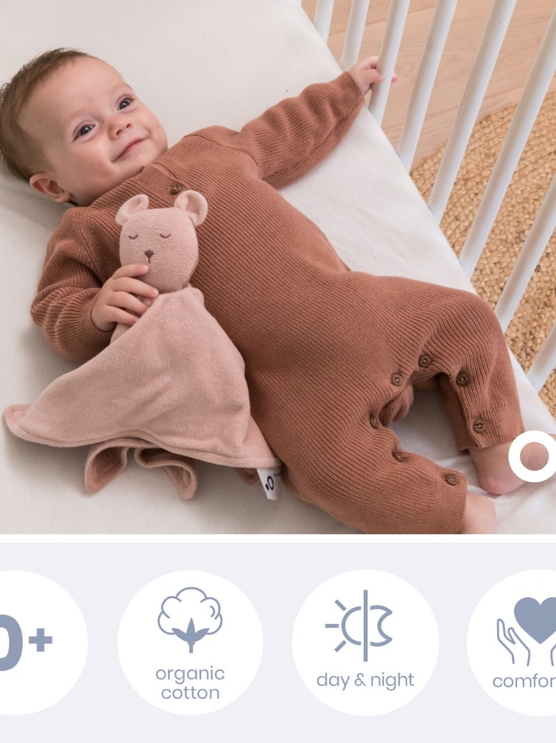 Il rassicurante doudou You&Me 'doomoo' Rosa chiaro - Kiabi