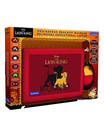 Il Re Leone Portatile didattico bilingue con 124 attivit? (EN/FR)