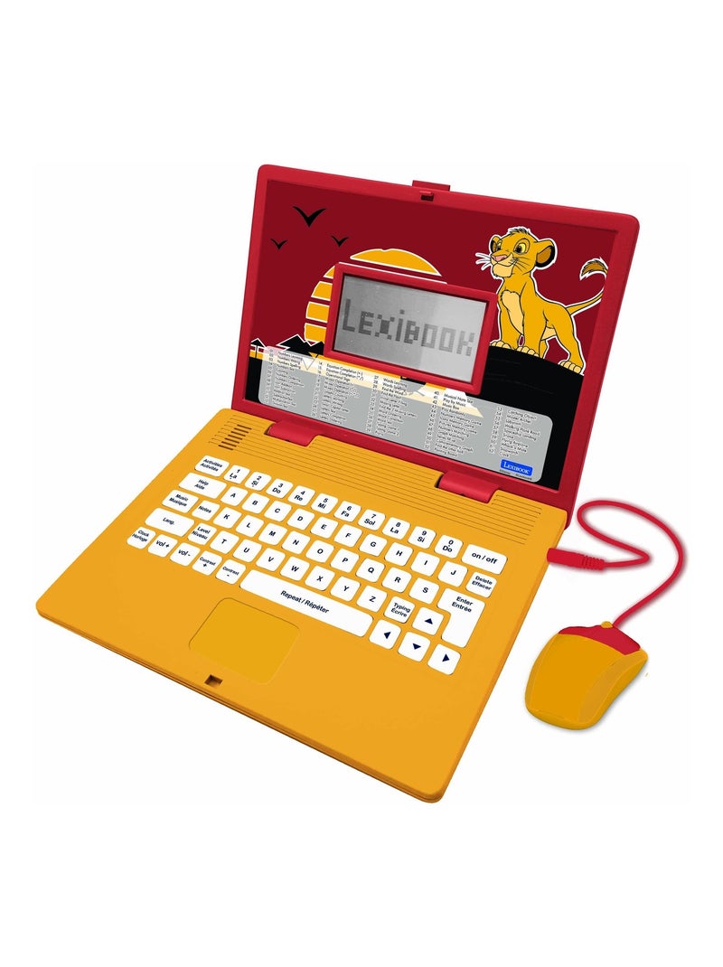 Il Re Leone Portatile didattico bilingue con 124 attività (EN/FR) Giallo - Kiabi