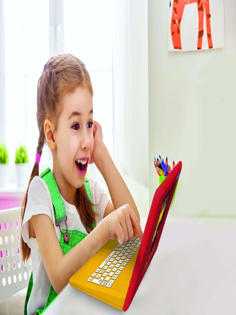 Il Re Leone Portatile didattico bilingue con 124 attività (EN/FR) Giallo - Kiabi