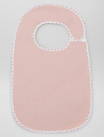 Il set di 7 bavaglini in spugna foderati