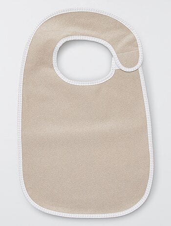 Il set di 7 bavaglini in spugna foderati