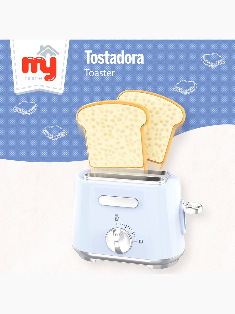 Il tostapane giocattolo realistico con guarnizioni per toast my home N/D - Kiabi