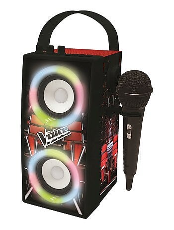 il voce Altoparlante portatile Bluetooth® di tendenza con microfono e straordinari effetti luminosi