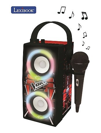 il voce Altoparlante portatile Bluetooth® di tendenza con microfono e straordinari effetti luminosi