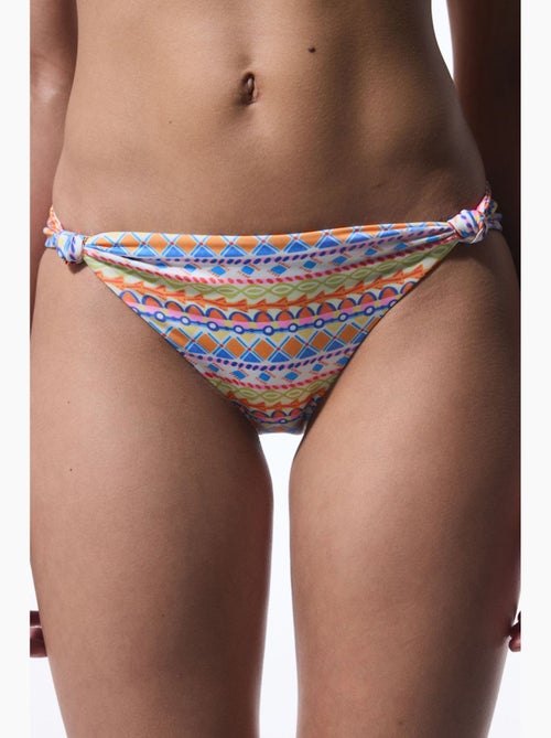 Ila slip bikini reversibile a vita media penti - Kiabi