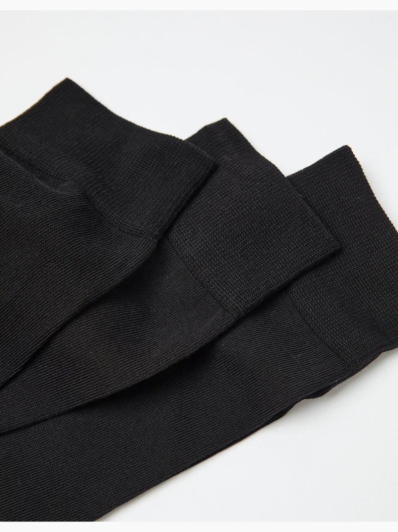 Imballa 3 paia di calzini ricchi di cotone, MO Fashion Nero - Kiabi