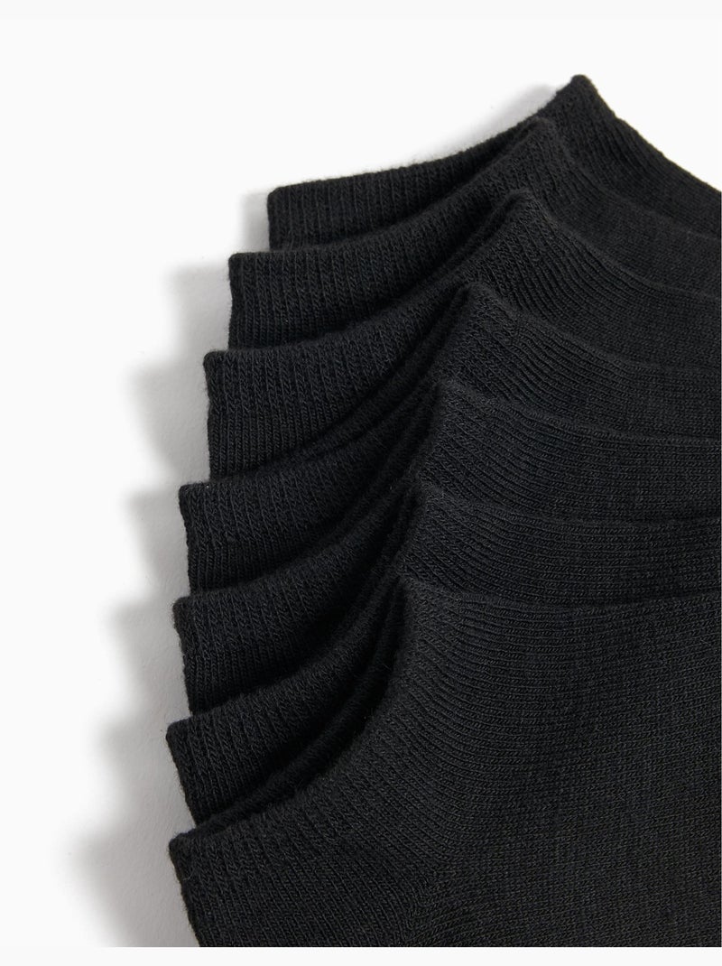 Imballa 7 paia di calzini fino alla caviglia, MO Fashion Nero - Kiabi