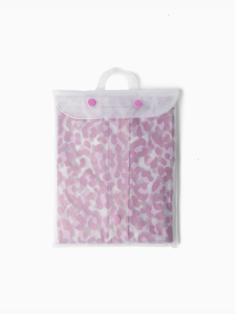 Impermeabile con stampa animale, mo fashion Rosa - Kiabi