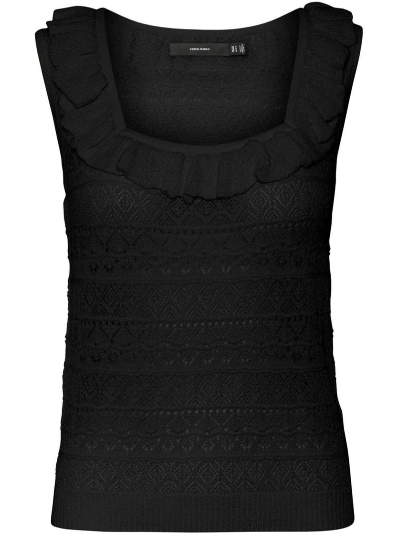 In alto Vero Moda Nero Nero - Kiabi