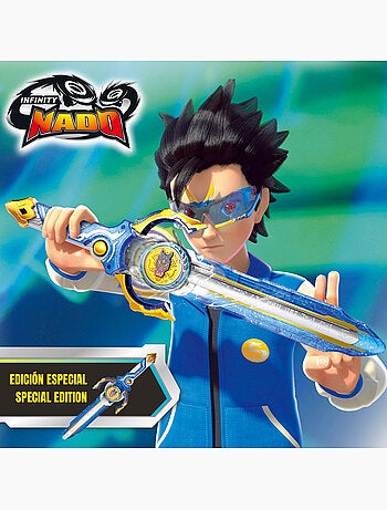 Infinity nado trottola con lancia-spade pack fury wave dragon