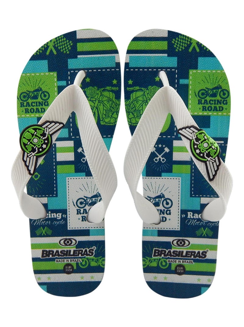 Infradito bambini Brasileras suola in gomma Bianco - Kiabi