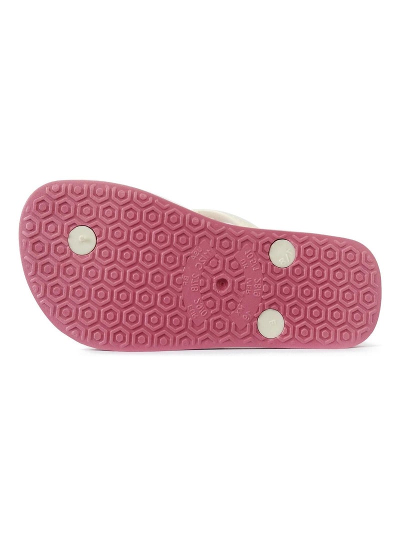 Infradito bambini Brasileras suola in gomma Bianco Rosa Bianco - Kiabi