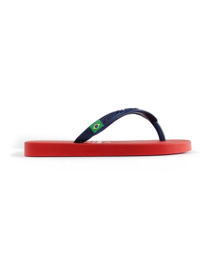 Infradito bambini Brasileras suola in gomma Blu Rosso - Kiabi