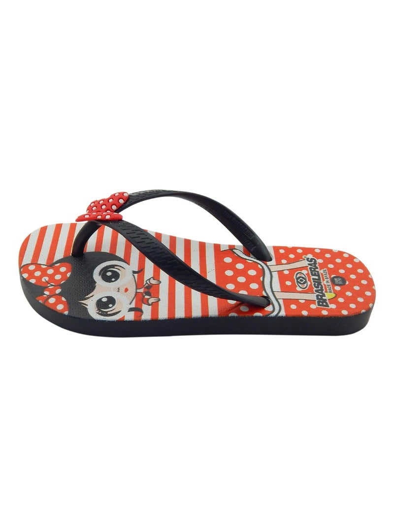 Infradito bambini Brasileras suola in gomma Nero - Kiabi