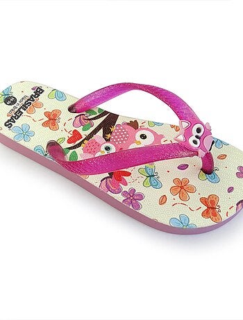 Infradito bambini Brasileras suola in gomma