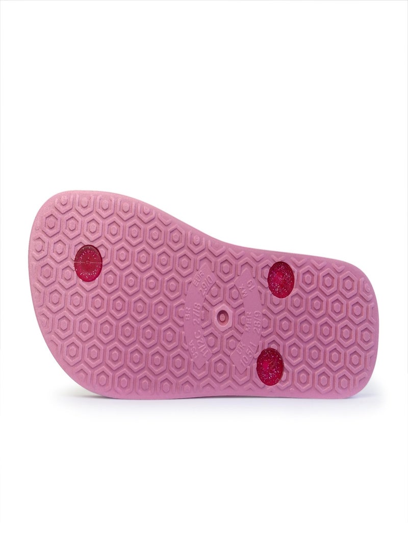 Infradito bambini Brasileras suola in gomma Rosa fucsia - Kiabi