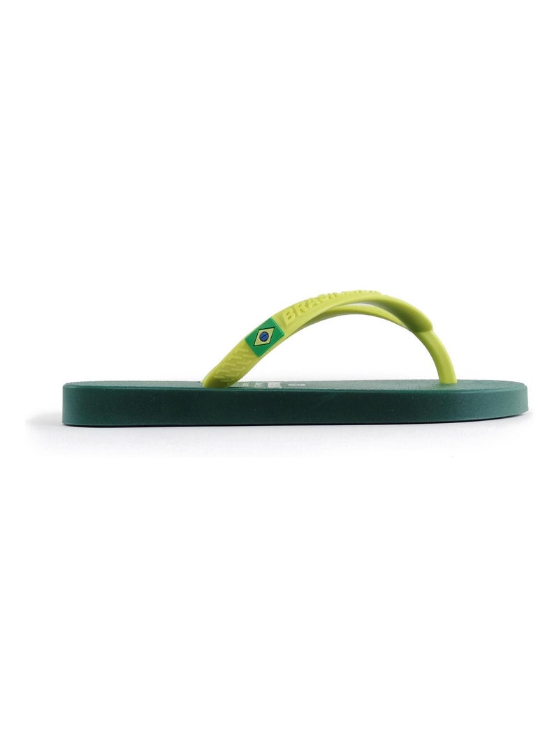 Infradito bambini Brasileras suola in gomma Verde bottiglia - Kiabi