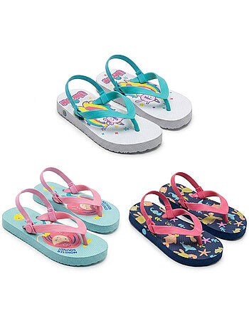 Infradito Bambino OZABI Confezione 3 Paia - Fantasie