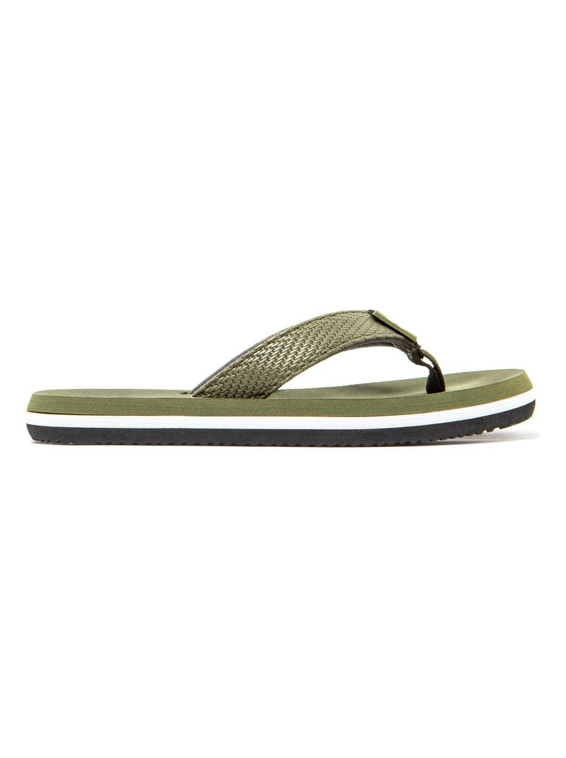 Infradito Brasileras bambini suola in gomma antiscivolo Verde scuro - Kiabi