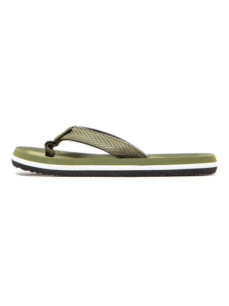 Infradito Brasileras bambini suola in gomma antiscivolo Verde scuro - Kiabi