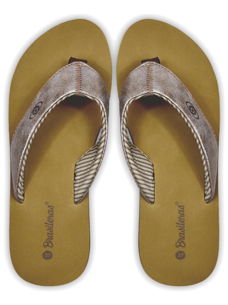 Infradito Brasileras donna Marrone - Kiabi