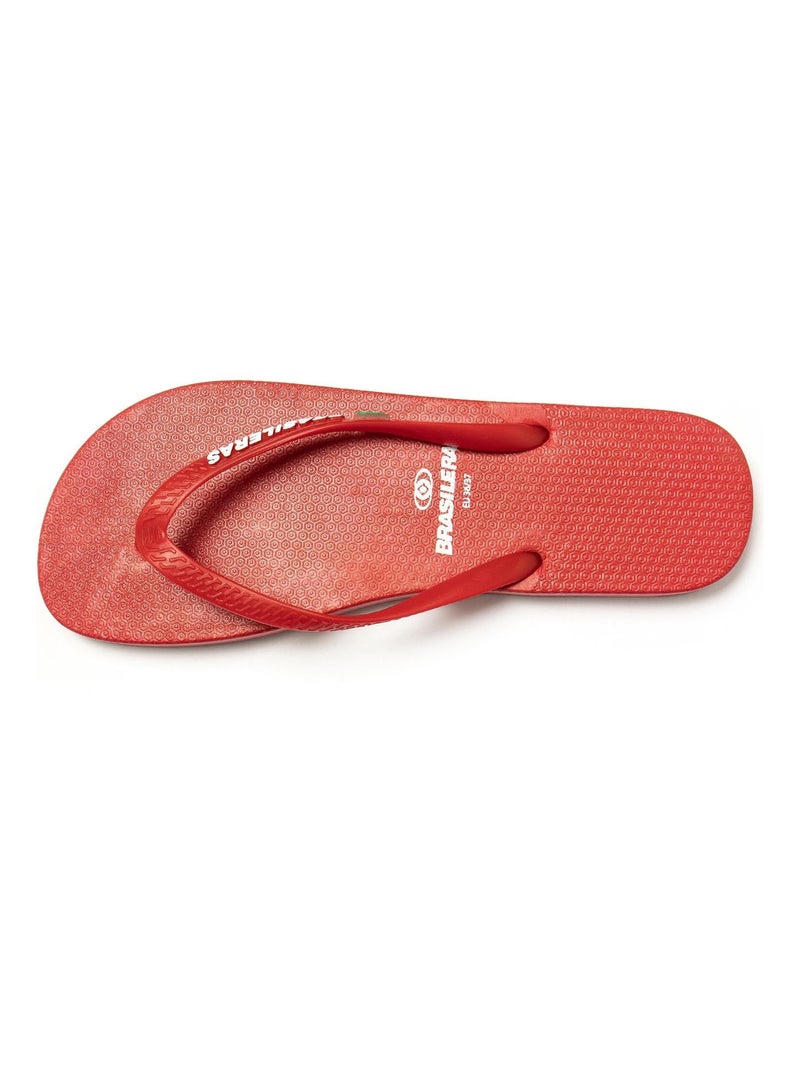 Infradito Brasileras donna suola in gomma antiscivolo Rosso - Kiabi