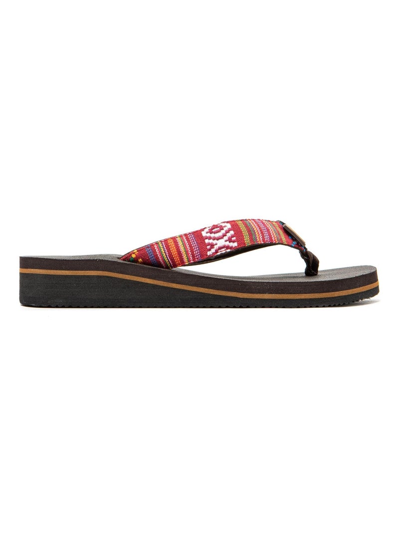 Infradito Brasileras donna suola in gomma antiscivolo Rosso - Kiabi