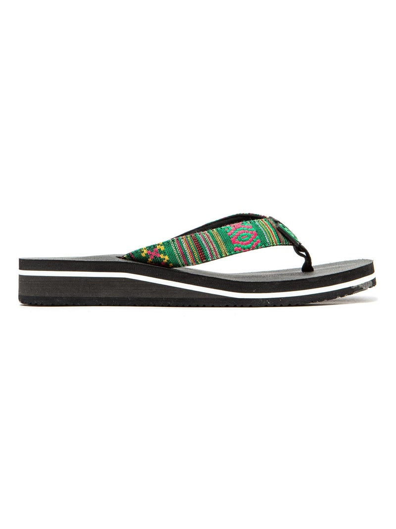 Infradito Brasileras donna suola in gomma antiscivolo Verde - Kiabi