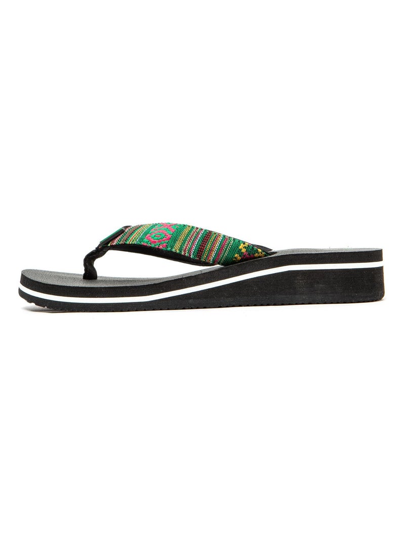 Infradito Brasileras donna suola in gomma antiscivolo Verde - Kiabi