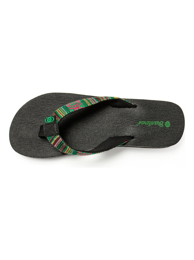 Infradito Brasileras donna suola in gomma antiscivolo Verde - Kiabi