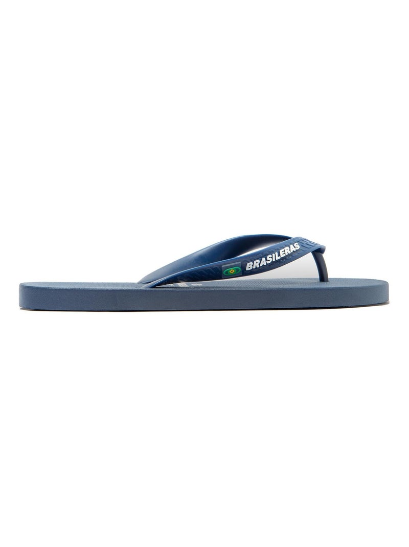Infradito Brasileras uomo suola in gomma antiscivolo Blu marino - Kiabi