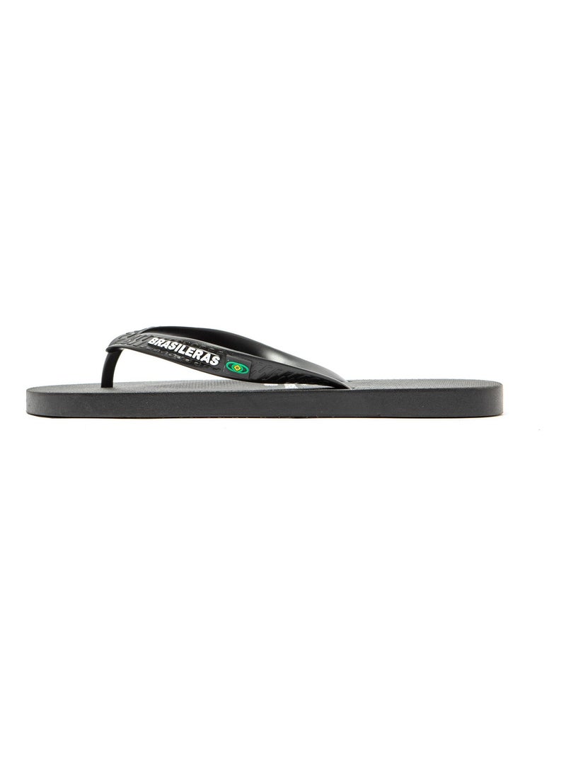 Infradito Brasileras uomo suola in gomma antiscivolo Nero - Kiabi