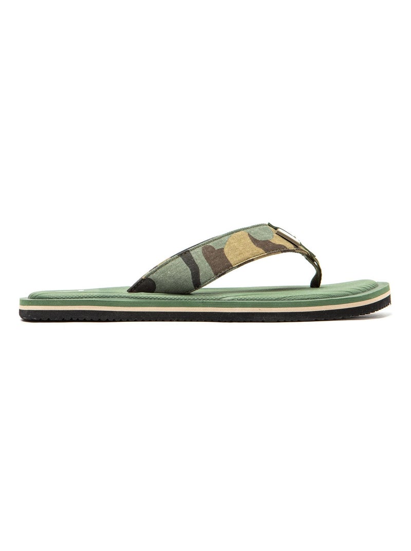 Infradito Brasileras uomo suola in gomma antiscivolo Verde scuro - Kiabi