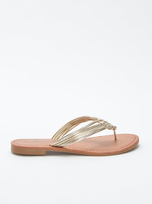 Infradito con cinturini intrecciati - Kiabi