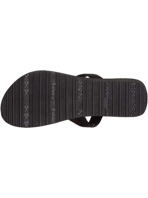 Infradito con tacco di 4 cm, tomaia larga e con perline isotoner - Kiabi Infradito con tacco di 4 cm, tomaia larga e con perline isotoner - Kiabi