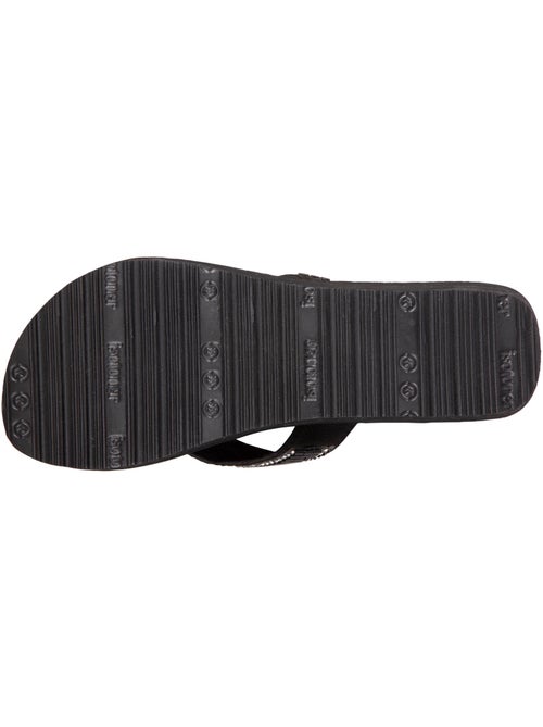 Infradito con un tacco comodo e leggero di 4 cm Isotoner - Kiabi Infradito con un tacco comodo e leggero di 4 cm Isotoner - Kiabi