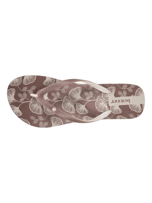 Infradito con un tacco comodo e leggero di 4 cm  Isotoner - Kiabi