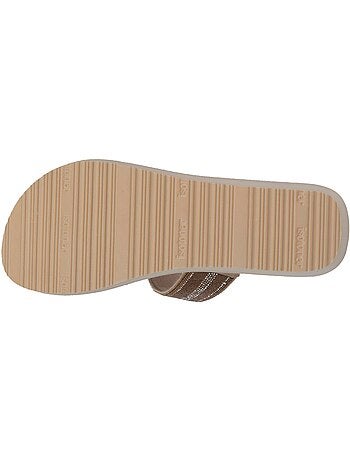 Infradito con un tacco ultraconfortevole di 4 cm isotoner