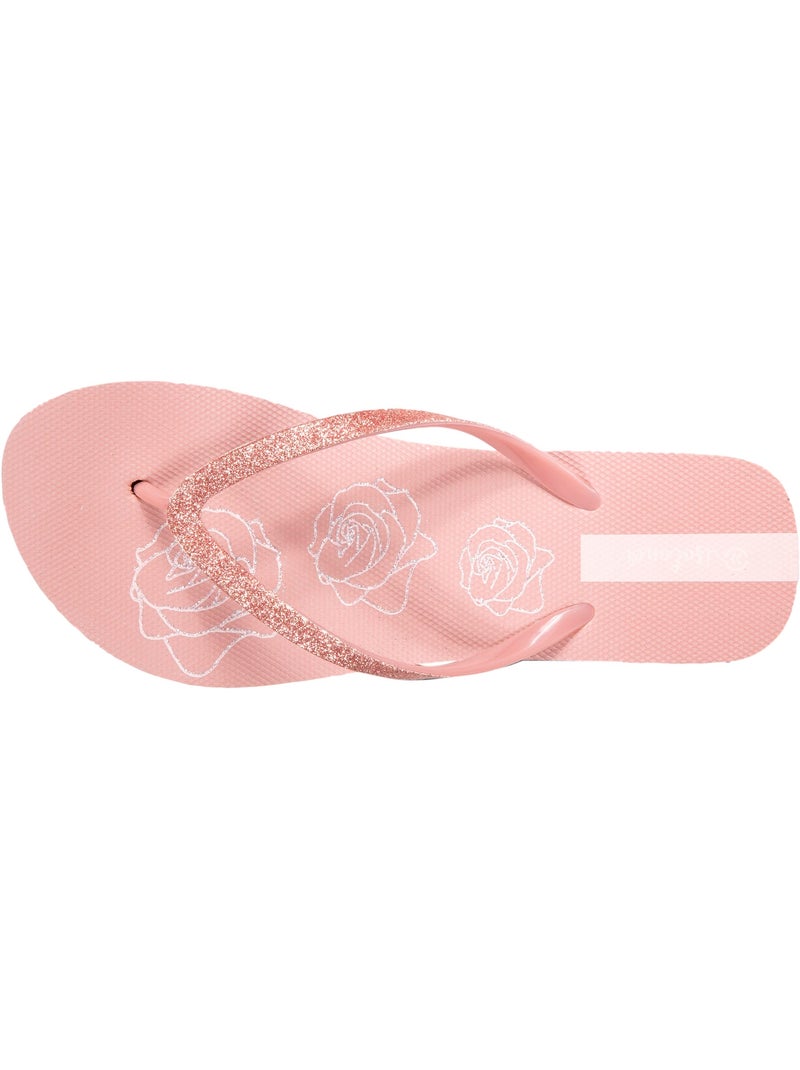 Infradito con un tacco ultraconfortevole di 4 cm isotoner Rosa - Kiabi