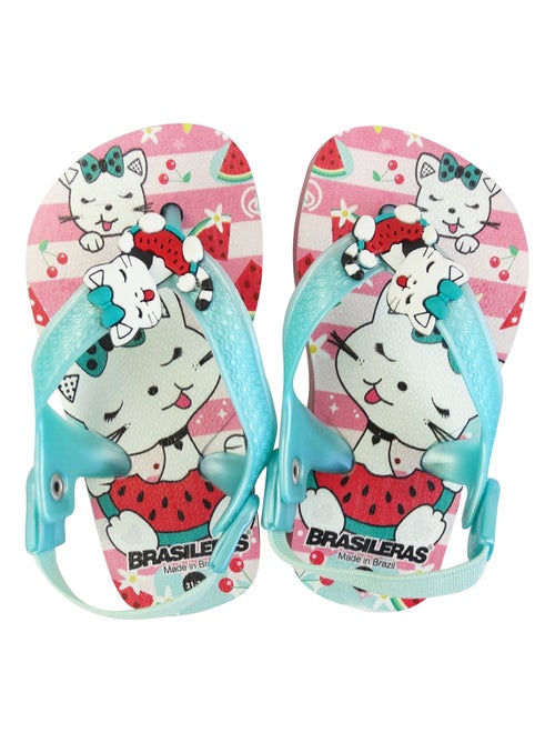 Infradito de bambini Brasileras suola in gomma - Kiabi