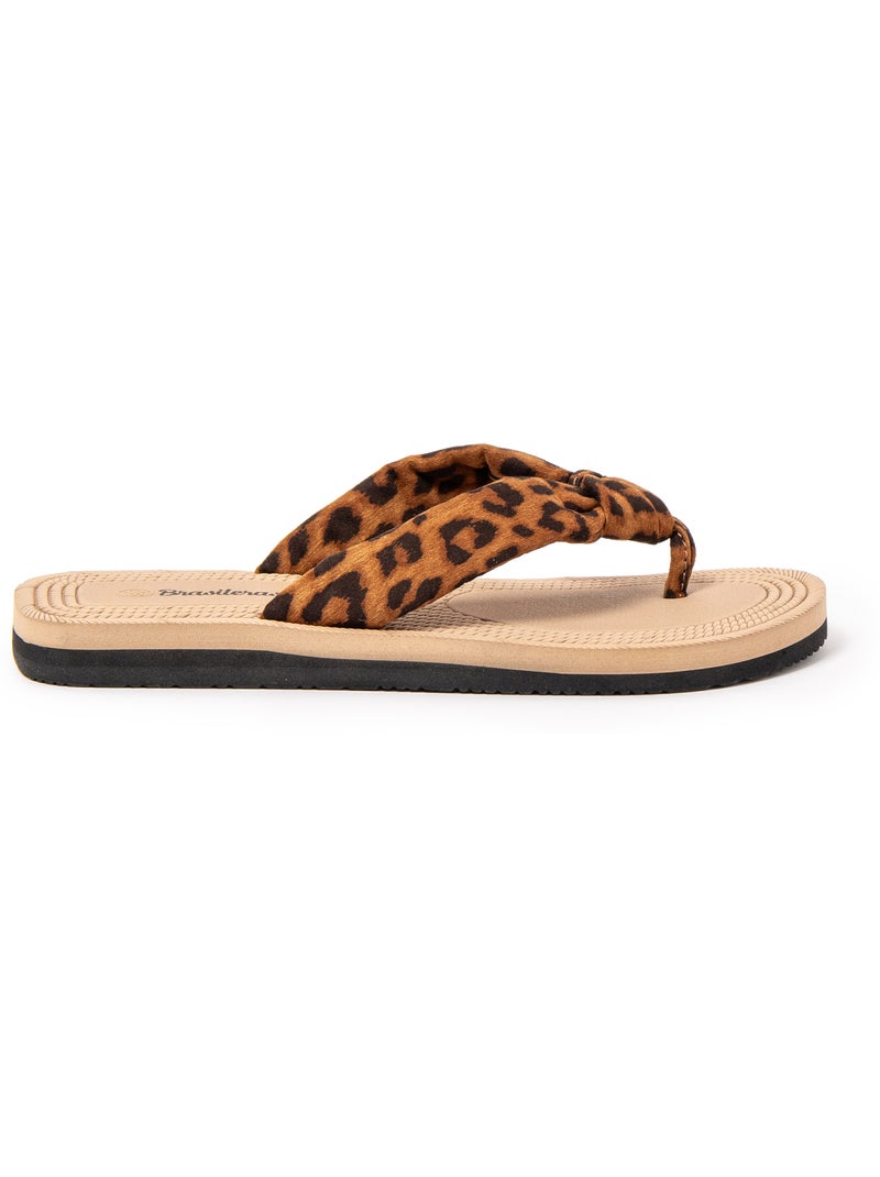 Infradito donna Brasileras con suola gomma Marrone - Kiabi